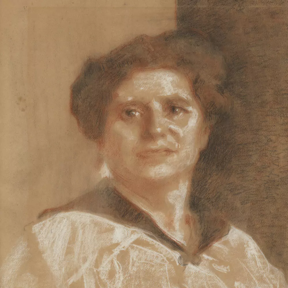 Portrait of a Woman – Ines Paggi Sadun (recto)