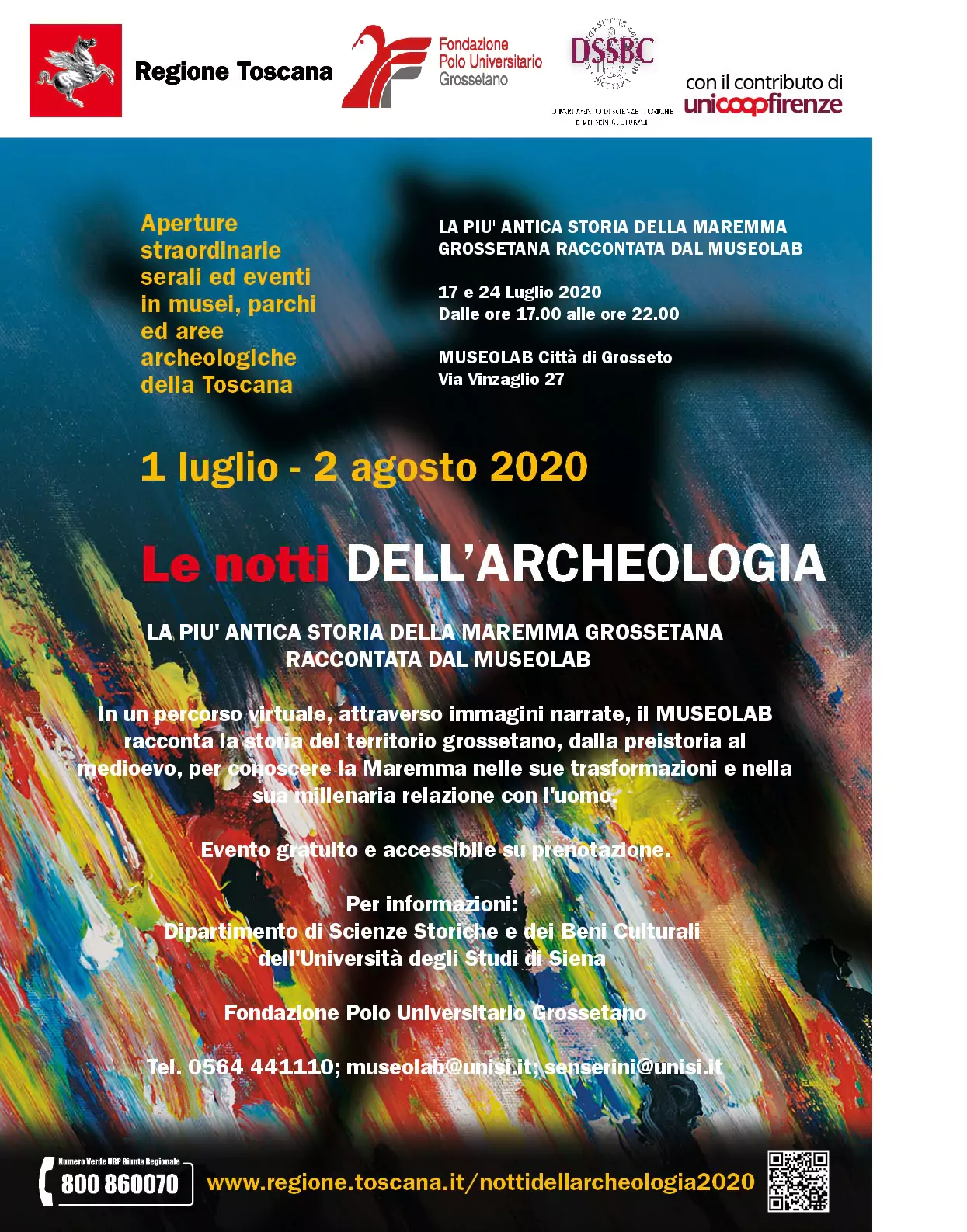 24 luglio Notte dell'archeologia