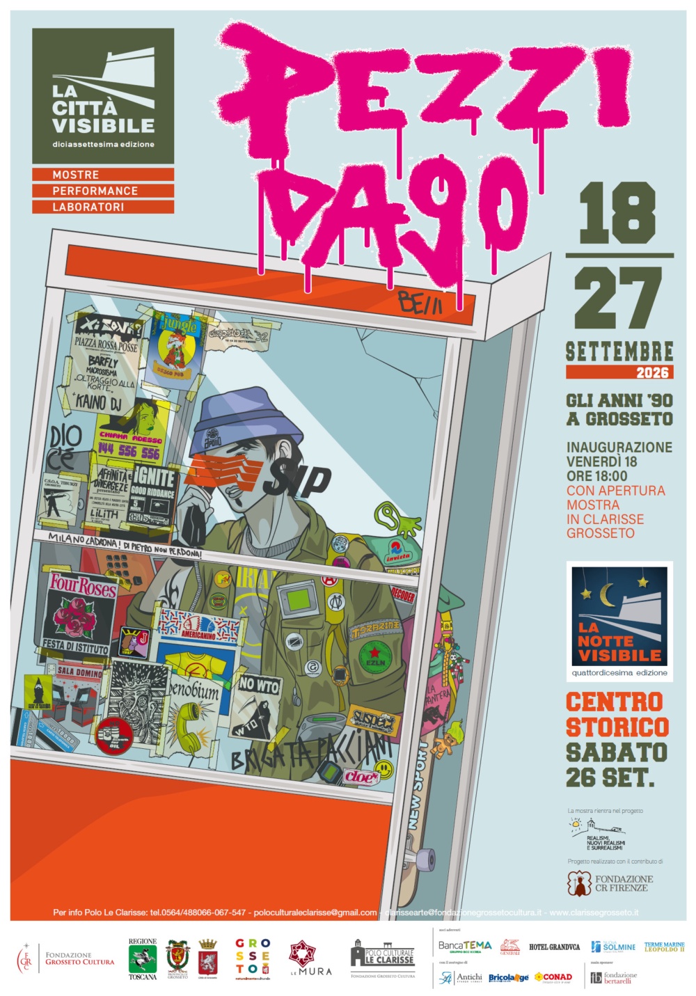 Ecco la Città Visibile 2026 e la Notte della Cultura!