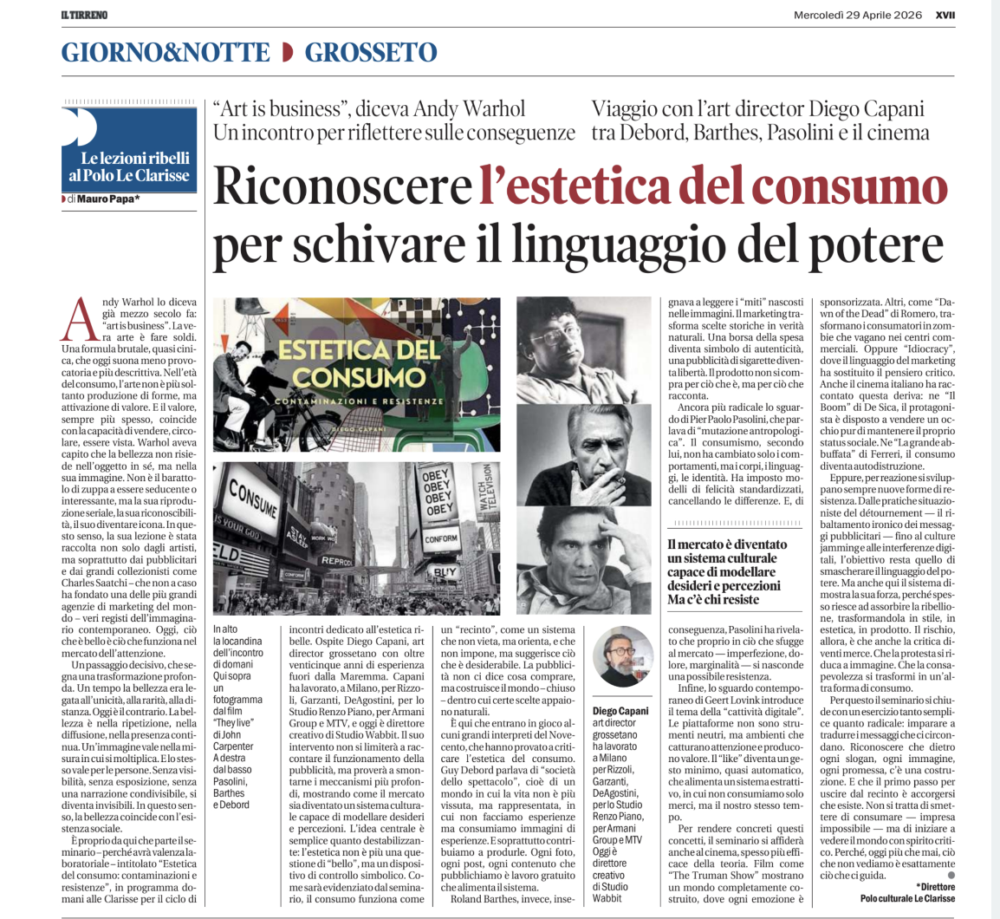 La bellezza non salverà il mondo