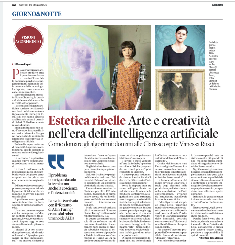 La bellezza non salverà il mondo