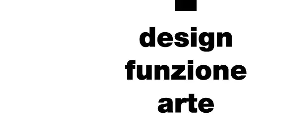Design Funzione Arte