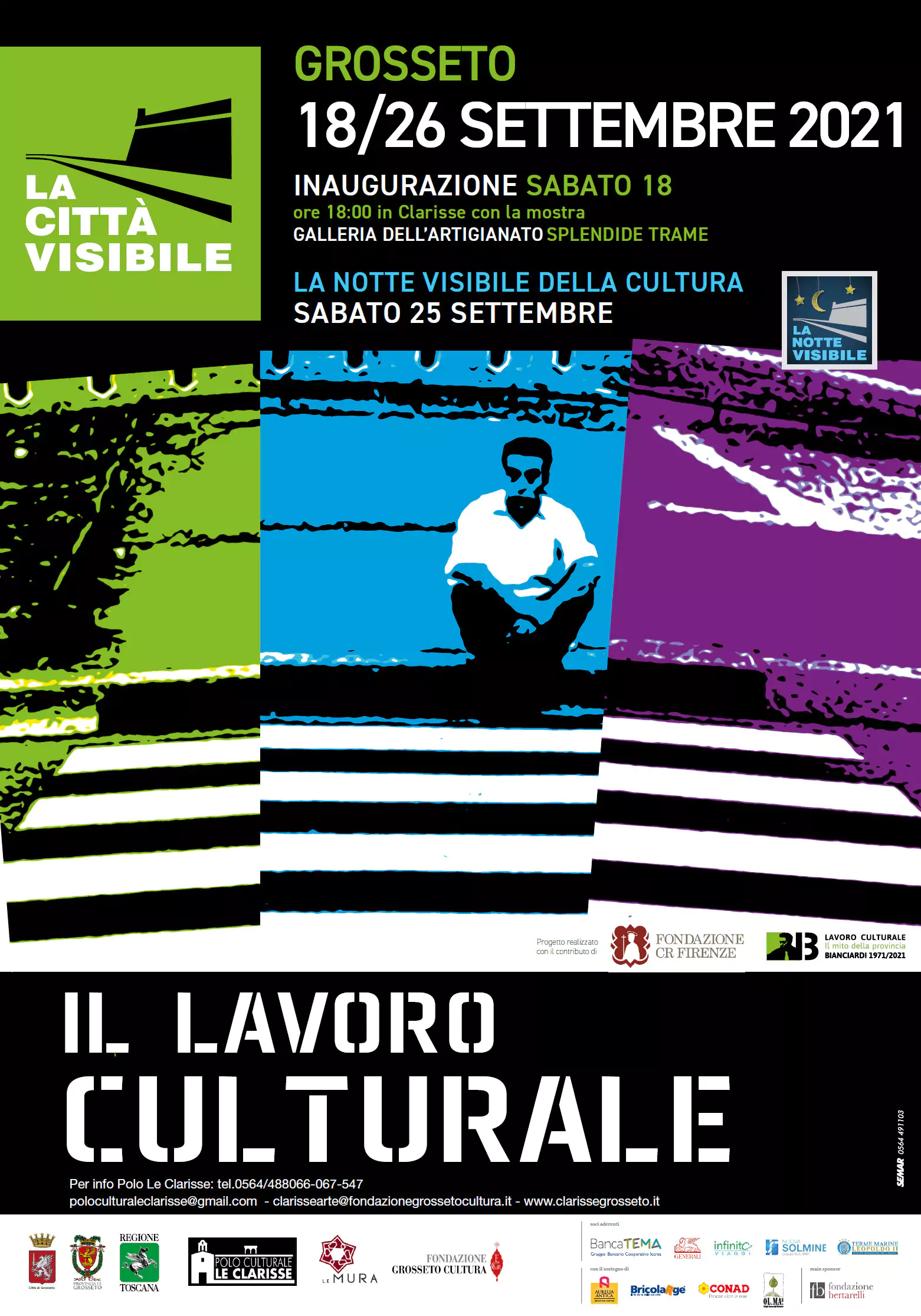 Torna La Città Visibile con la Notte della Cultura