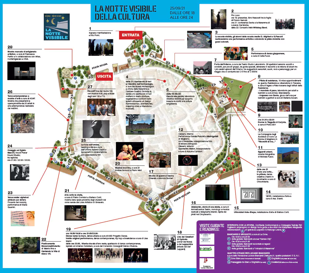Torna La Città Visibile con la Notte della Cultura